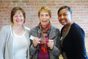 Jane Keller, Girls Club Founder Susan Pfau, Adria Whitlow