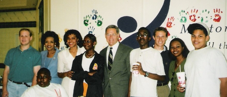 John Pepper and CYC students, circa 1994